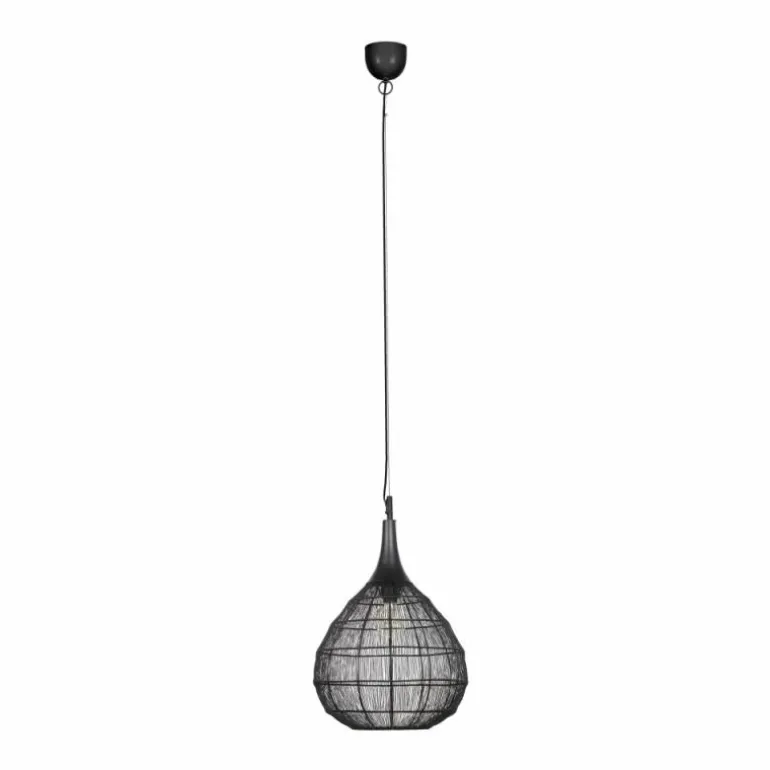 SORAYA Suspension Luminaires Trio Noir, 1 lumière