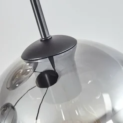 Soutinho Suspension, Boule lumineuse Clair, Fumé, 4 lumières