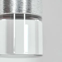 Specksta Lampadaire LED Cuivre, Noir, Argenté, 3 lumières