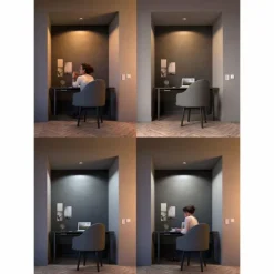 Spot à encastrer Philips Hue Ambiance White Milliskin Argenté, 1 lumière