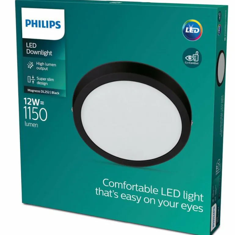 spot à encastrer Philips Magneos LED Noir, 1 lumière