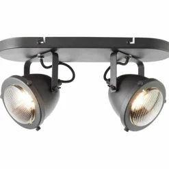 Spot Brilliant Carmen Noir, 2 lumières