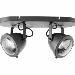 Spot Brilliant Carmen Noir, 2 lumières