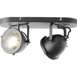 Spot Brilliant Carmen Noir, 2 lumières