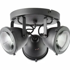 Spot Brilliant Carmen Noir, 3 lumières