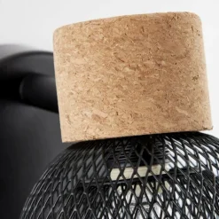 Spot Brilliant Flaka Noir, 1 lumière