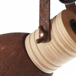 Spot Brilliant Frieda Bois foncé, Rouille, 3 lumières