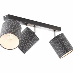 Spot Brilliant Galance Noir, 3 lumières