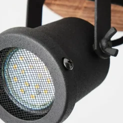 Spot Brilliant Inge Bois foncé, 2 lumières