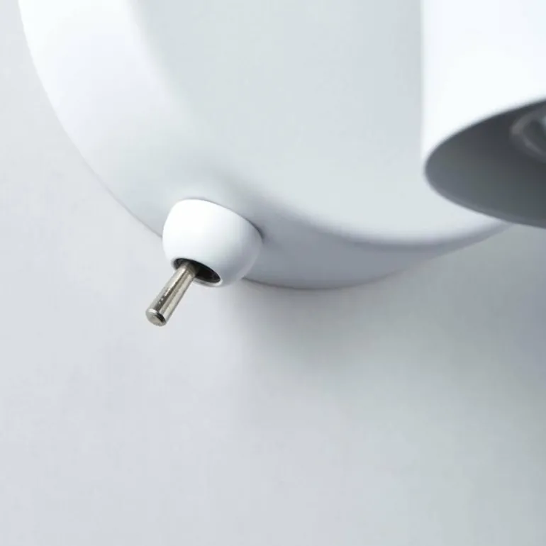 Spot Brilliant Moka Blanc, 1 lumière