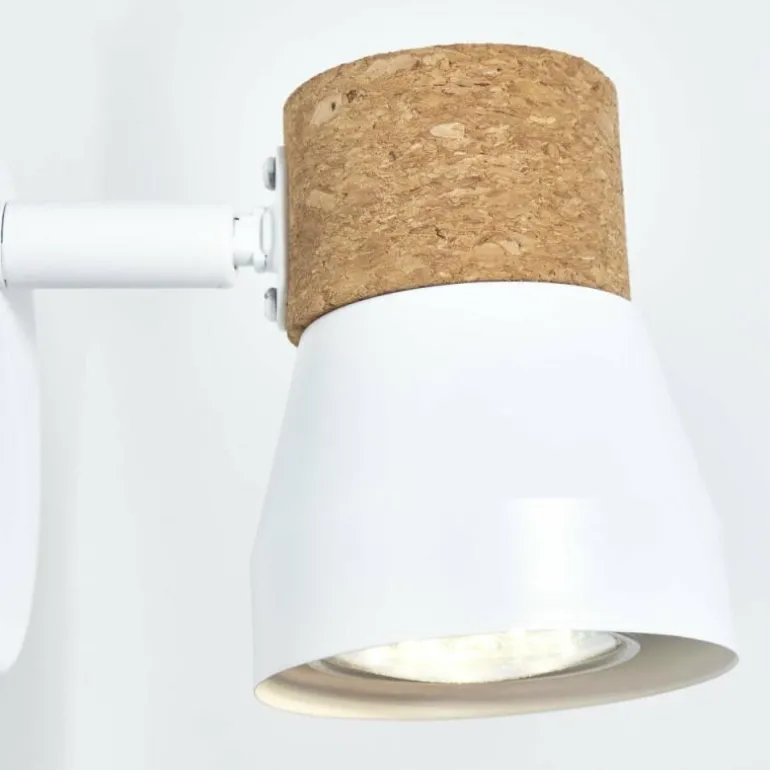 Spot Brilliant Moka Blanc, 1 lumière