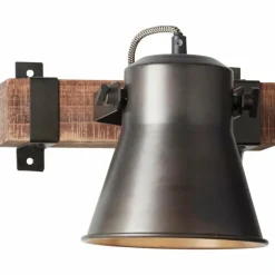 Spot Brilliant Plow Noir, 1 lumière