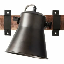 Spot Brilliant Plow Noir, 1 lumière