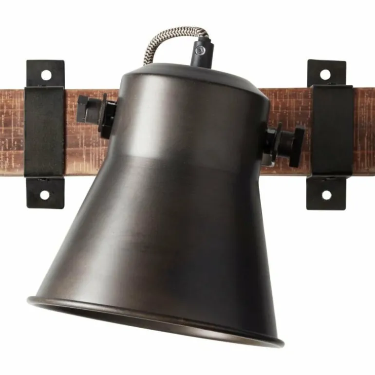 Spot Brilliant Plow Noir, 1 lumière