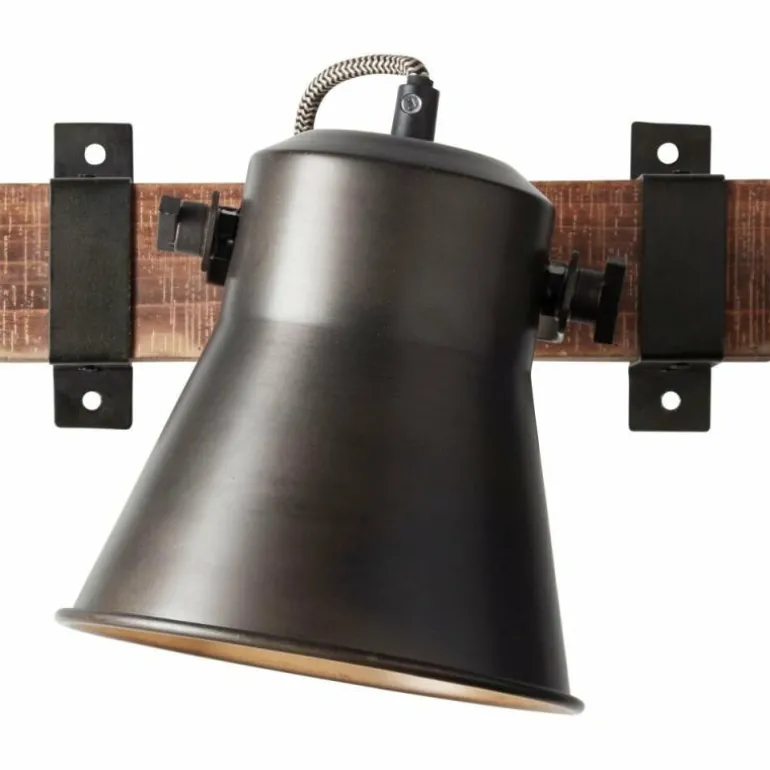 Spot Brilliant Plow Noir, 1 lumière