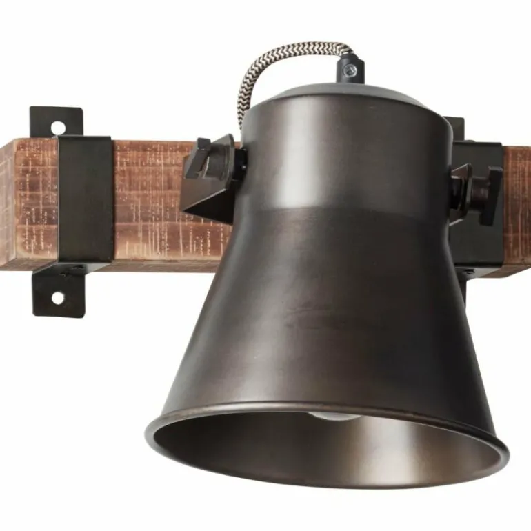 Spot Brilliant Plow Noir, 1 lumière