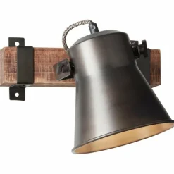 Spot Brilliant Plow Noir, 1 lumière