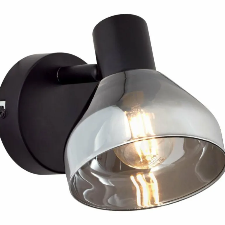 Spot Brilliant Reflekt Noir, 1 lumière