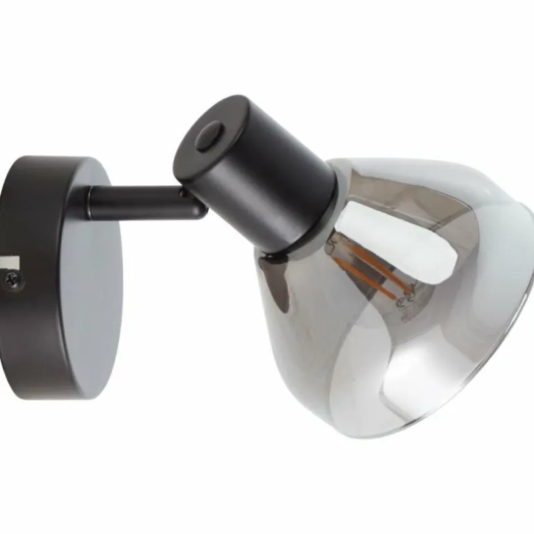 Spot Brilliant Reflekt Noir, 1 lumière