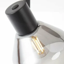 Spot Brilliant Reflekt Noir, 2 lumières