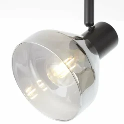 Spot Brilliant Reflekt Noir, 4 lumières