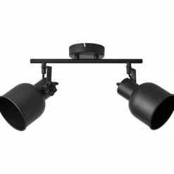 Spot Brilliant Rolet Noir, 2 lumières
