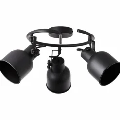 Spot Brilliant Rolet Noir, 3 lumières