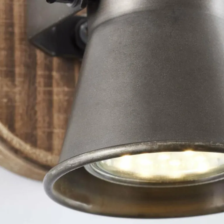 Spot Brilliant Seed Bois foncé, Noir, 1 lumière