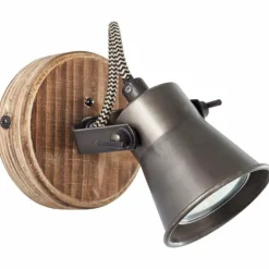 Spot Brilliant Seed Bois foncé, Noir, 1 lumière