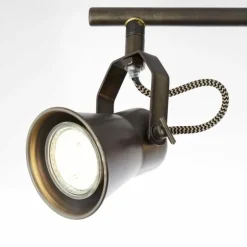 Spot Brilliant Seed Bois foncé, Noir, 4 lumières