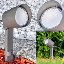 Spot de jardin Apenrader LED Anthracite, 1 lumière
