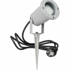 Spot de jardin Brilliant Janko LED Gris, 1 lumière