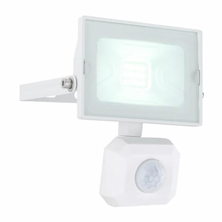 Spot de jardin Globo HELGA LED Blanc, 1 lumière, Détecteur de mouvement