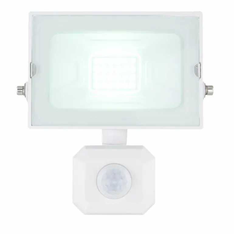 Spot de jardin Globo HELGA LED Blanc, 1 lumière, Détecteur de mouvement