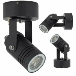 Spot de jardin KS Verlichting Beamer Noir, 1 lumière