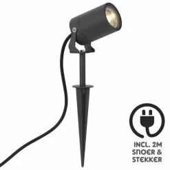 Spot de jardin KS Verlichting Stark Anthracite, 1 lumière