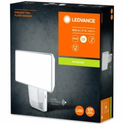 Spot de jardin LEDVANCE ENDURA® Blanc, 1 lumière, Détecteur de mouvement