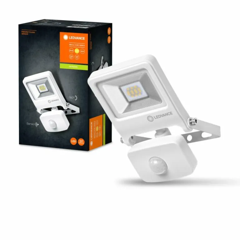 Spot de jardin LEDVANCE ENDURA® Blanc, 1 lumière, Détecteur de mouvement