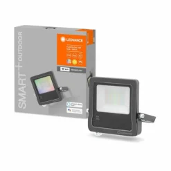 Spot de jardin LEDVANCE SMART+ Gris, 1 lumière, Changeur de couleurs
