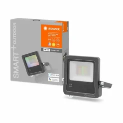 Spot de jardin LEDVANCE SMART+ Gris, 1 lumière, Changeur de couleurs