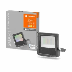 Spot de jardin LEDVANCE SMART+ Gris, 1 lumière, Changeur de couleurs