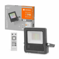 Spot de jardin LEDVANCE SMART+ Anthracite, 1 lumière, Télécommandes, Changeur de couleurs