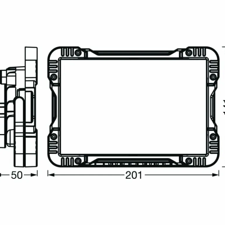 Spot de jardin LEDVANCE WORKLIGHTS Orange, 1 lumière