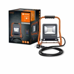 Spot de jardin LEDVANCE WORKLIGHTS Gris, Orange, 1 lumière