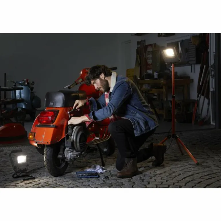 Spot de jardin LEDVANCE WORKLIGHTS Gris, Orange, 1 lumière