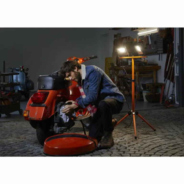 Spot de jardin LEDVANCE WORKLIGHTS Gris, Orange, 1 lumière