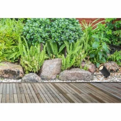 Spot de jardin Lucide MANAL LED Anthracite, 1 lumière