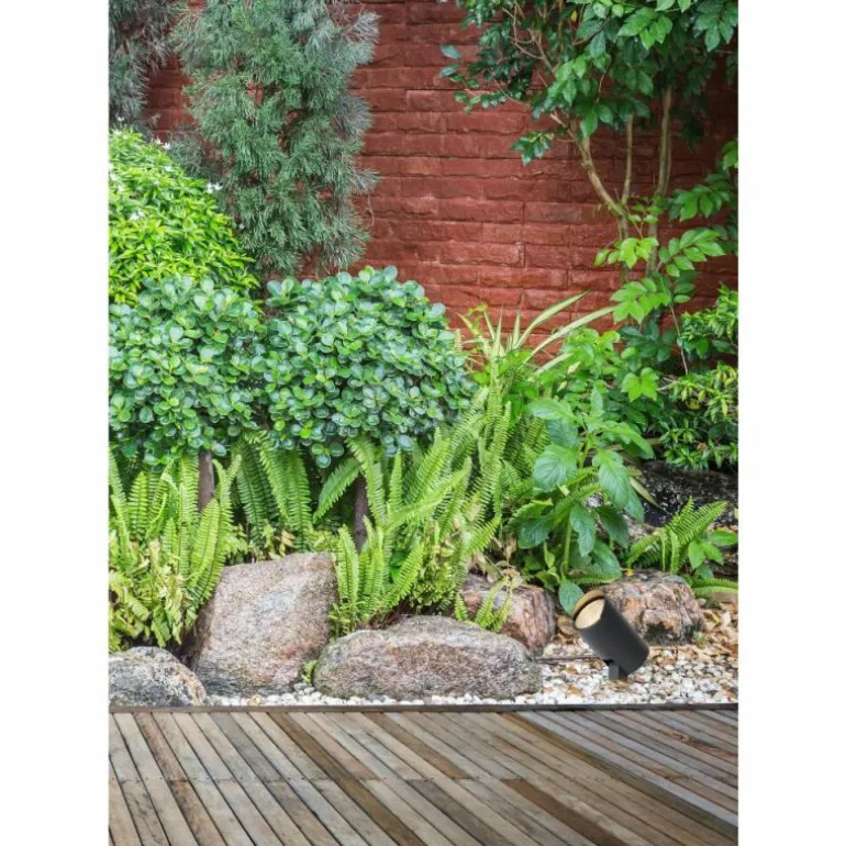 Spot de jardin Lucide MANAL LED Anthracite, 1 lumière