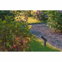 Spot de jardin Lucide TATUM LED Anthracite, 1 lumière