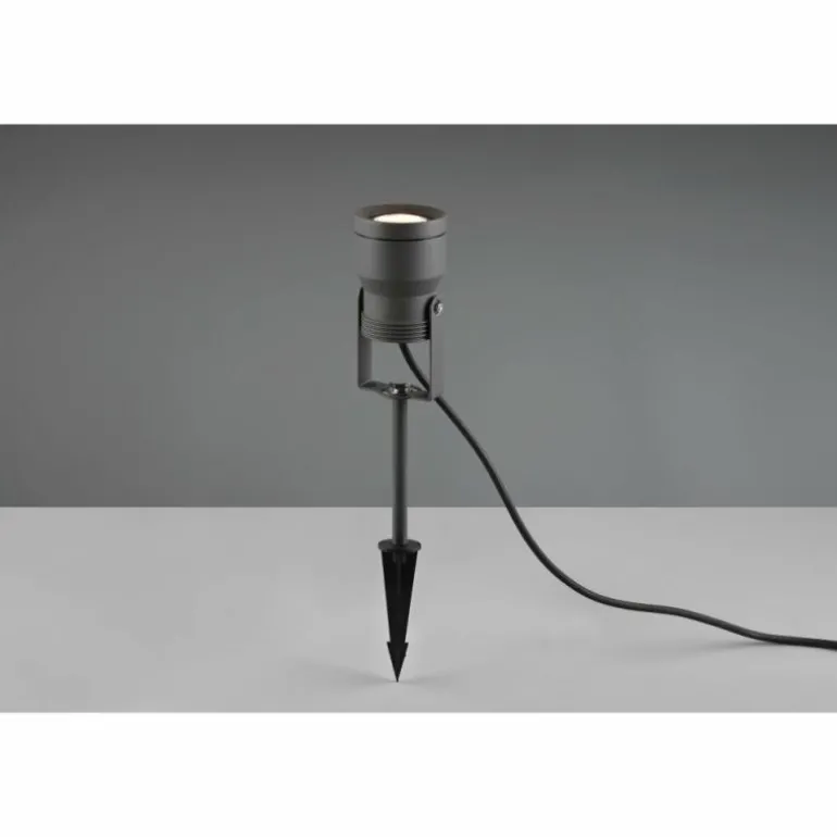 Spot de jardin Trio Mareb LED Anthracite, 1 lumière